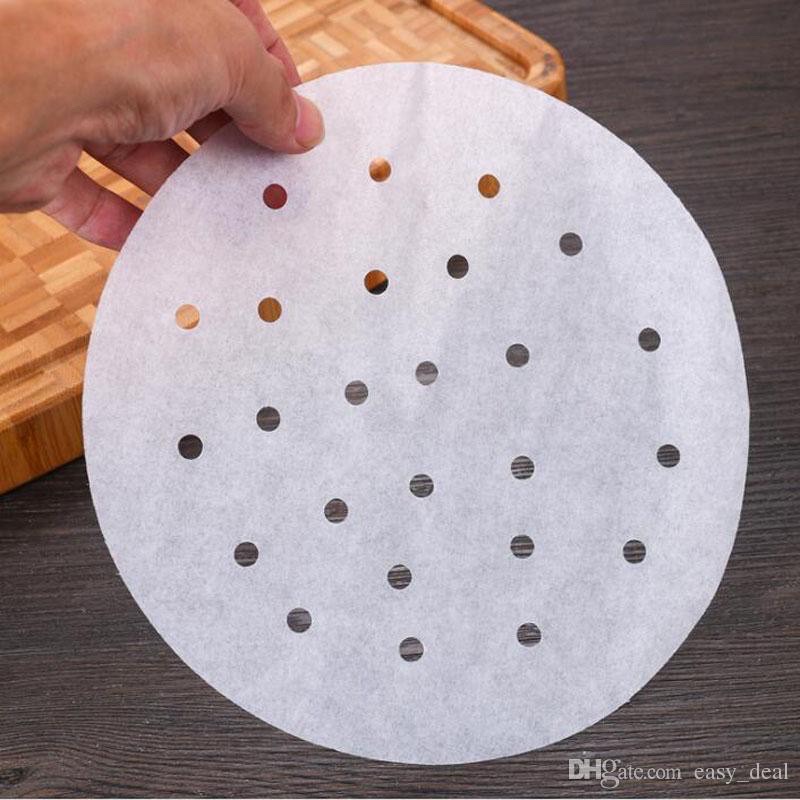 11" DIM SUM 蒸笼纸 or AIR FRYER PAPER (500'S X 4PKT/CTN)