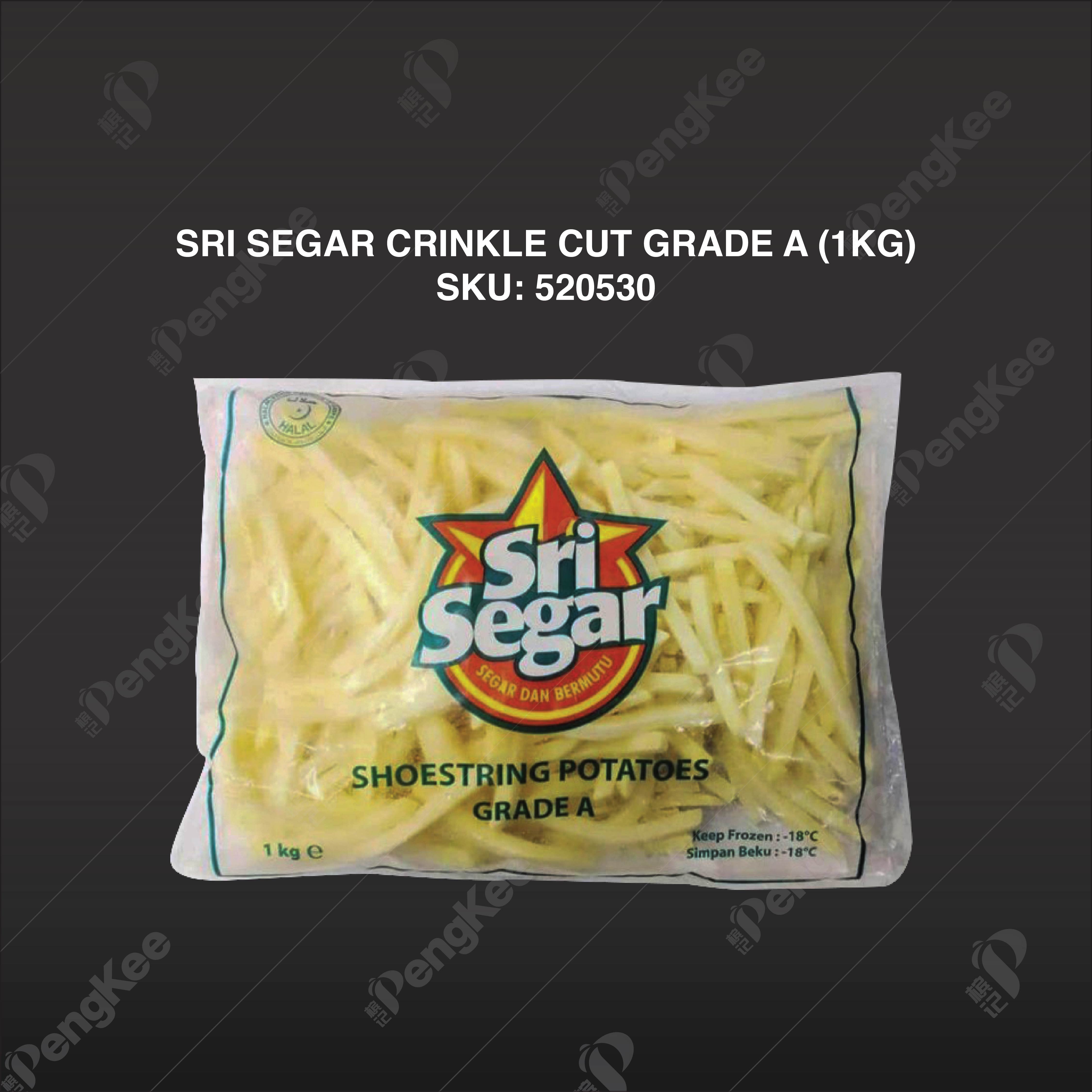 SRI SEGAR CRINKLE CUT GRADE A (1KG)