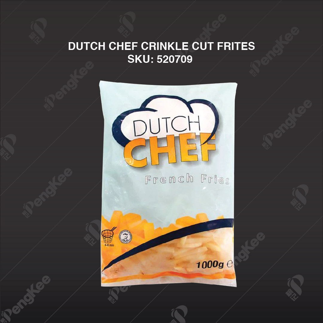 DUTCH CHEF CRINKLE CUT FRITES (1KG)