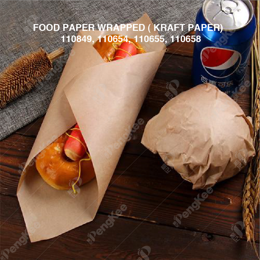 FOOD PAPER WRAPPED (KRAFT PAPER) 