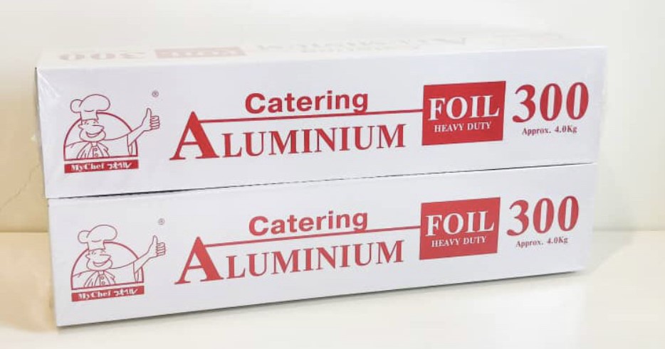 MY CHEF CATERING ALUMINIUM FOIL 300 (4 ROLL /CTN)
