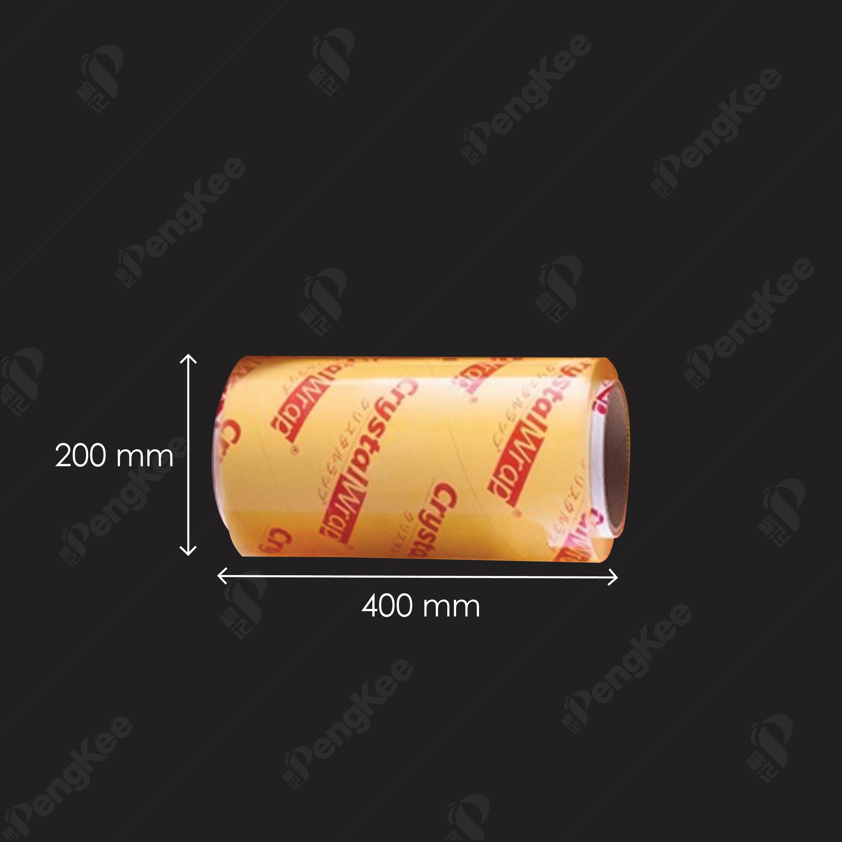 8" (200MMX400M) FILM (CRYSTALWRAP) (6 ROLL/CTN)