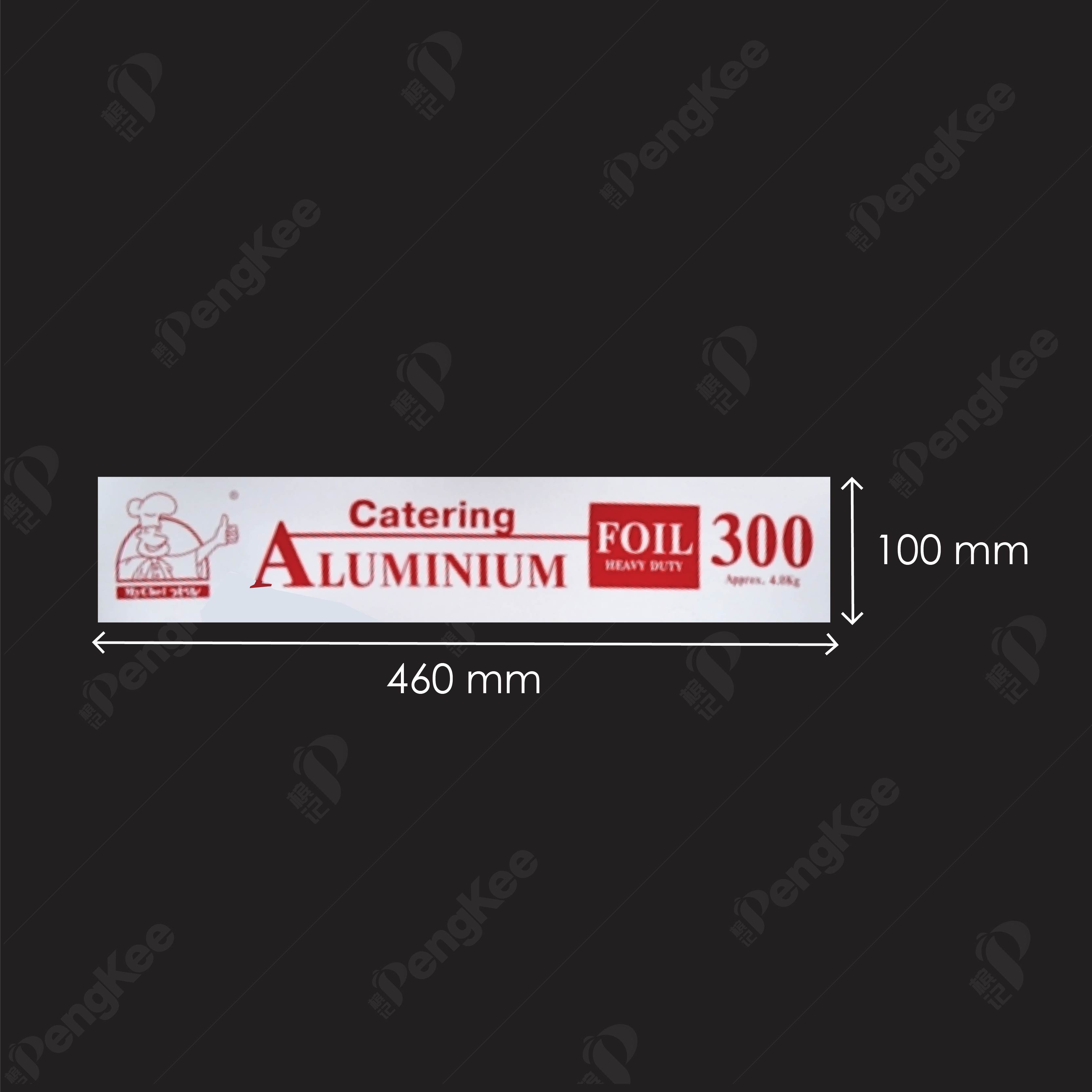 MY CHEF CATERING ALUMINIUM FOIL 300 (4 ROLL /CTN)