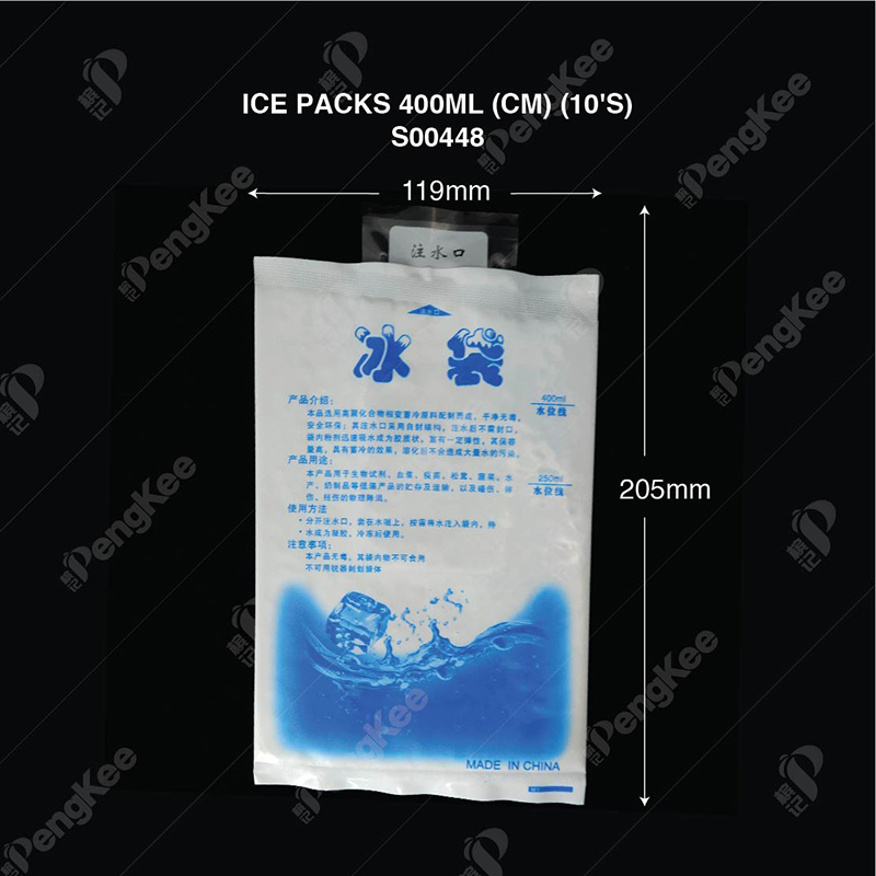 ICE PACKS 400ML (CM) (10'S)
