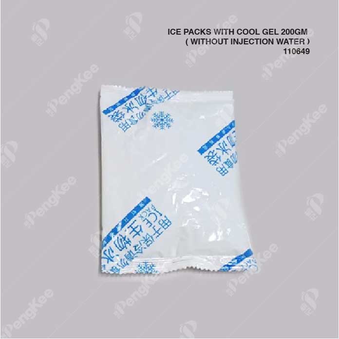 ICE PACKS WITH COOL GEL ( WITHOUT INJECTION WATER) 200GM
