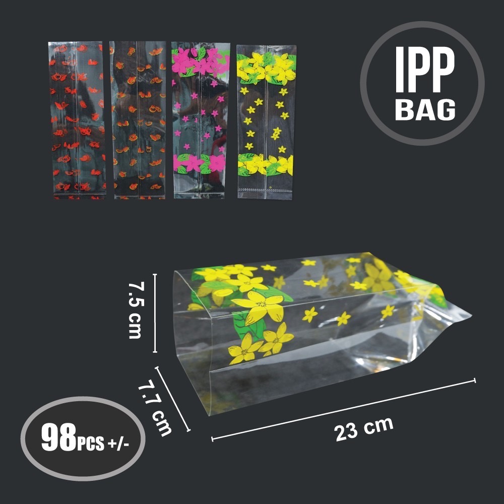 IPP 6 X 9 (LEAF-GREEN & YELLOW) (MIX FRUIT) (HEART RED)