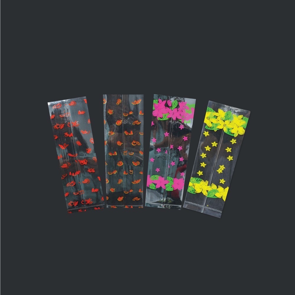 IPP 6 X 9 (LEAF-GREEN & YELLOW) (MIX FRUIT) (HEART RED)