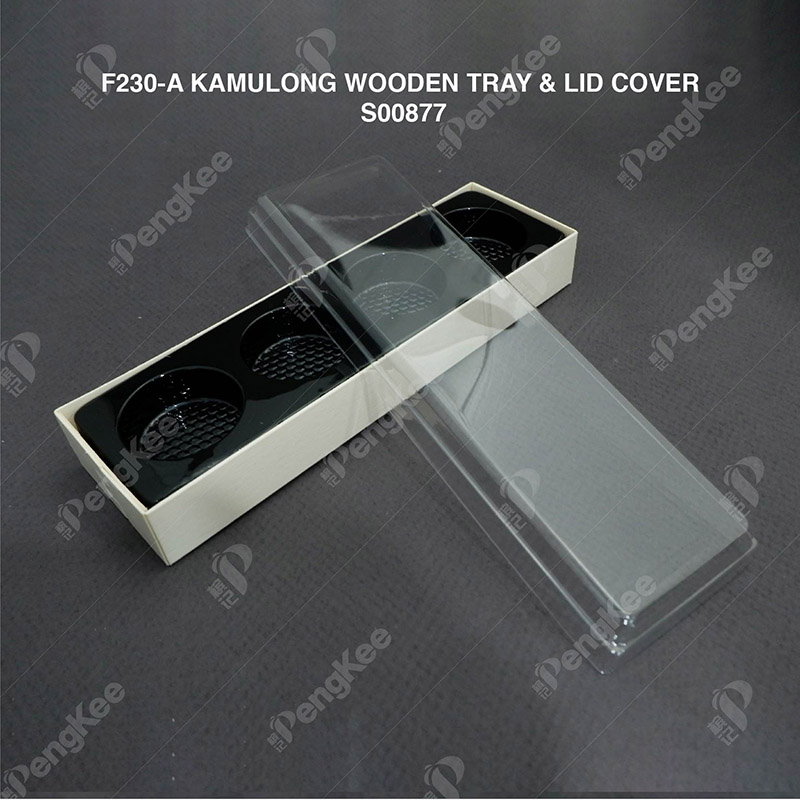 F230-A KAMULONG WOODEN TRAY & LID COVER 