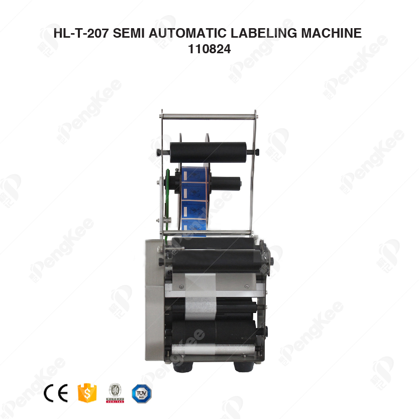 SEMI AUTOMATIC LABELING MACHINE  (MODLE:HL-T-207)