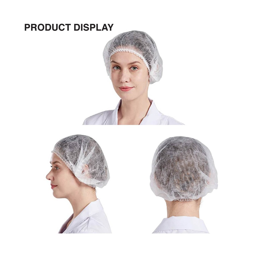 NON-WOVEN 21" STRIP CAP (BLACK) （CM) (100'S X 20PKT)