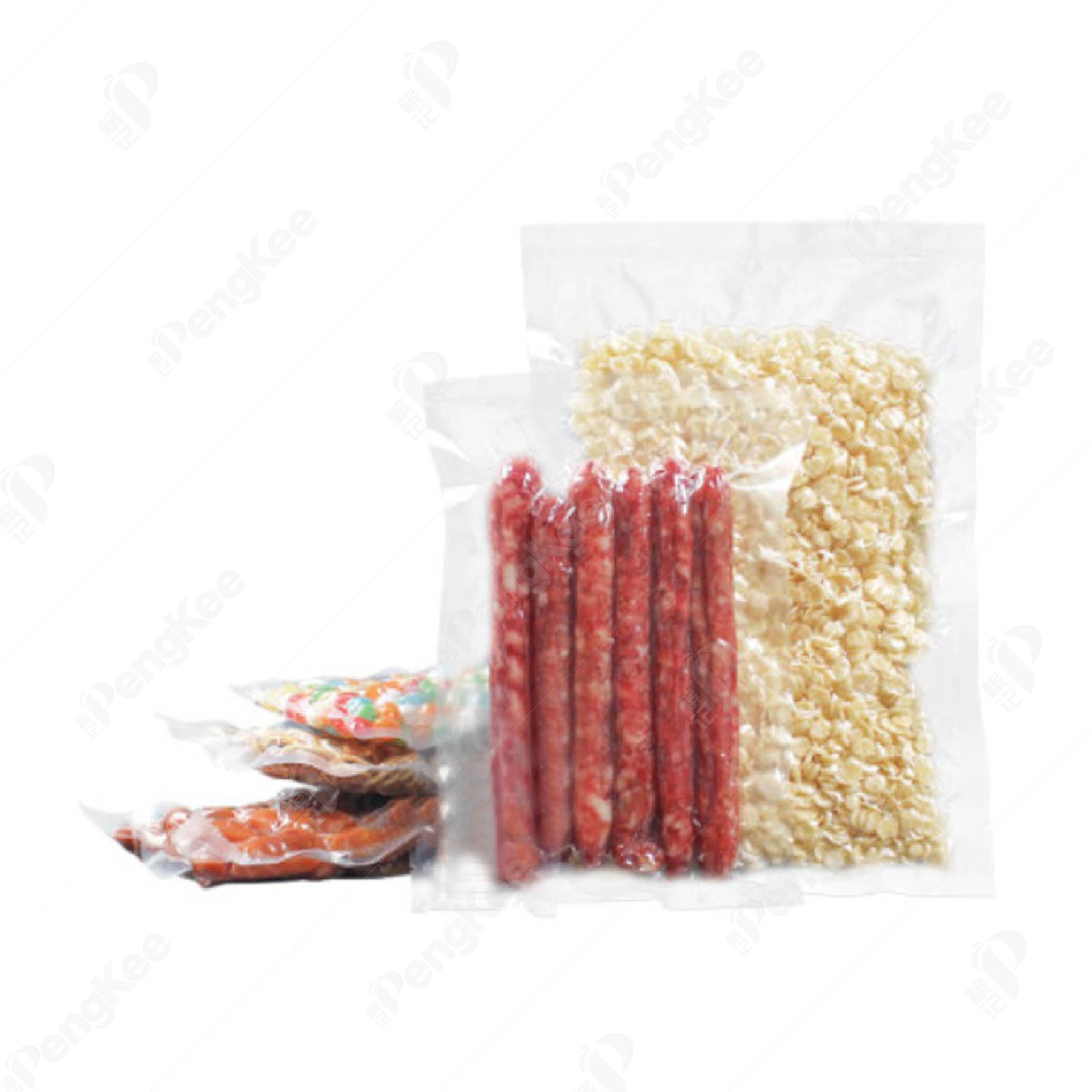 SMALL TRANSPARENT CLEAR NYLON VACUUM BAG