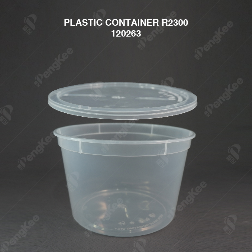 PLASTIC CONTAINER R2300 (25'S X 6PKT/CTN)