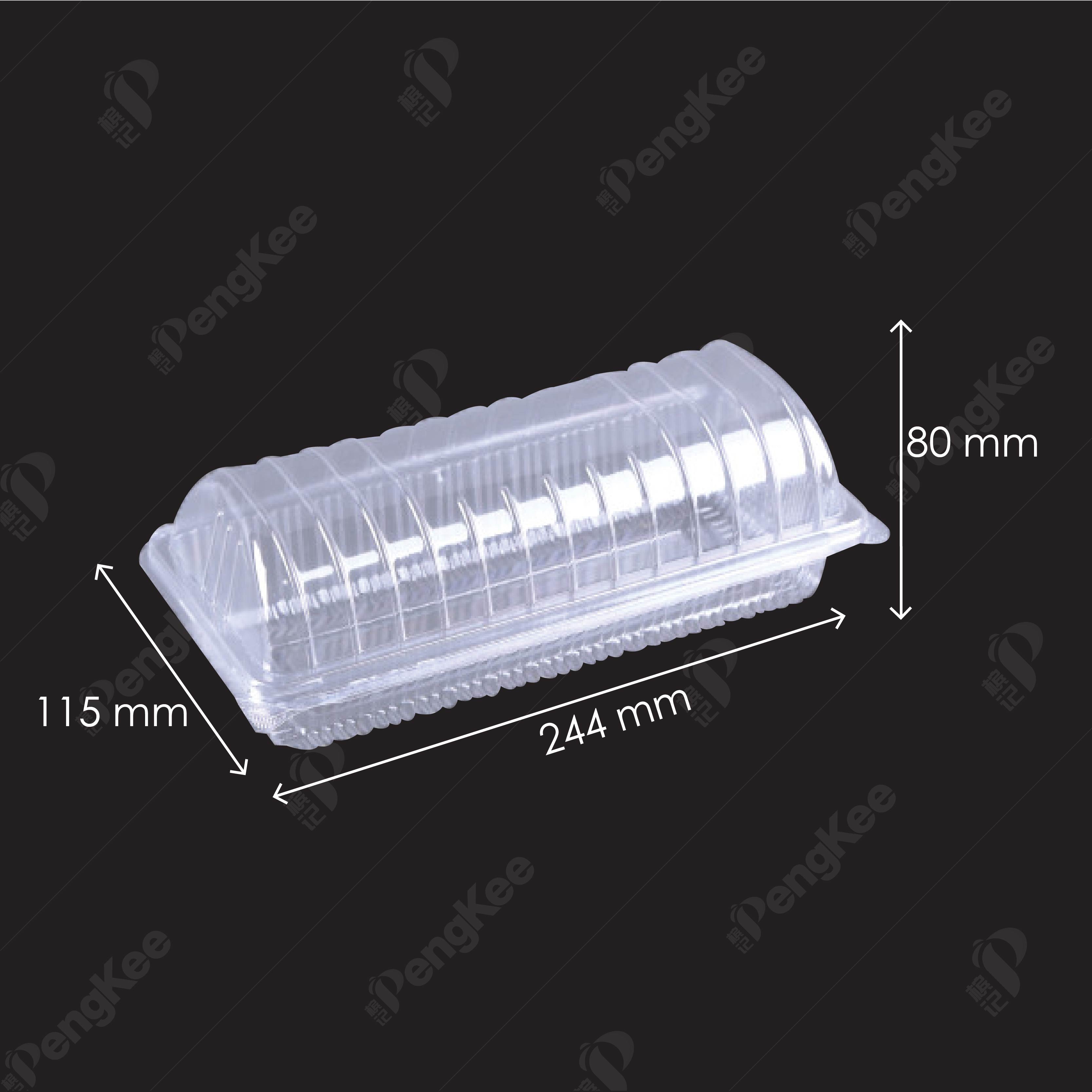 PLASTIC BOX OP-L006 (100'S X 12PKT)