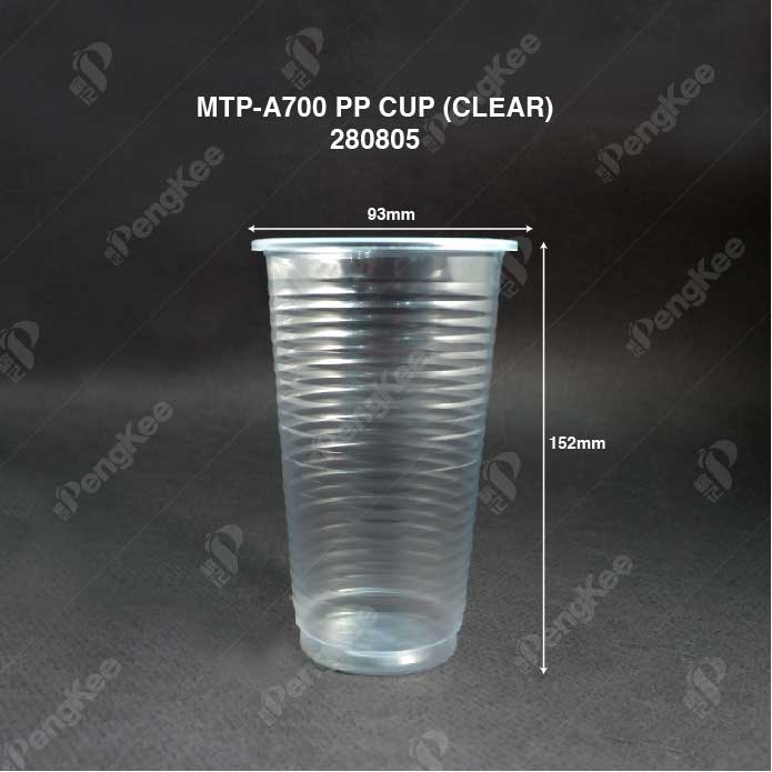 MTP-A700 PP CUP (CLEAR)