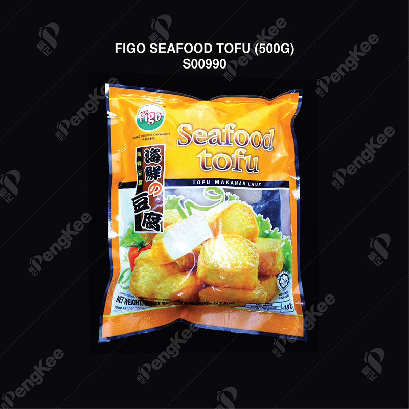 FIGO SEAFOOD TOFU (500G) (+-25'S) (20PKT/CTN)