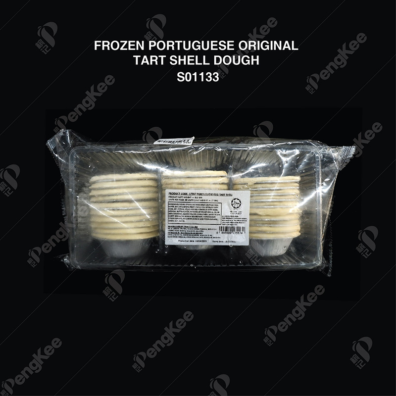 FROZEN PORTUGUESE ORIGINAL TART SHELL DOUGH 17GM  30PCS X 6PKT