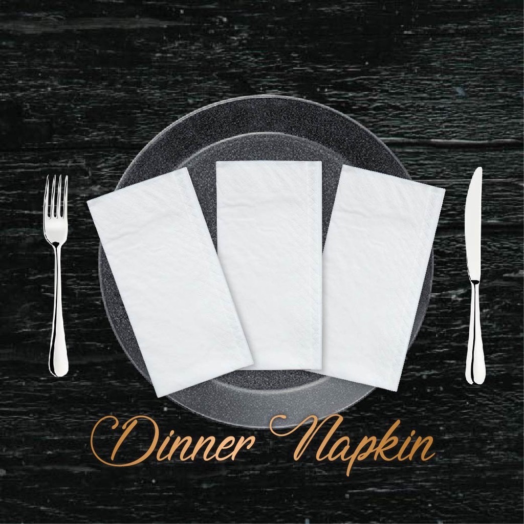 PEARLY DINNER NAPKIN 1 PLY 