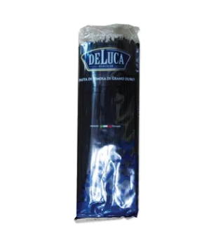 DE LUCA SQUID INK SPAGHETTI (+-500G) 20PKT X 500G /CTN
