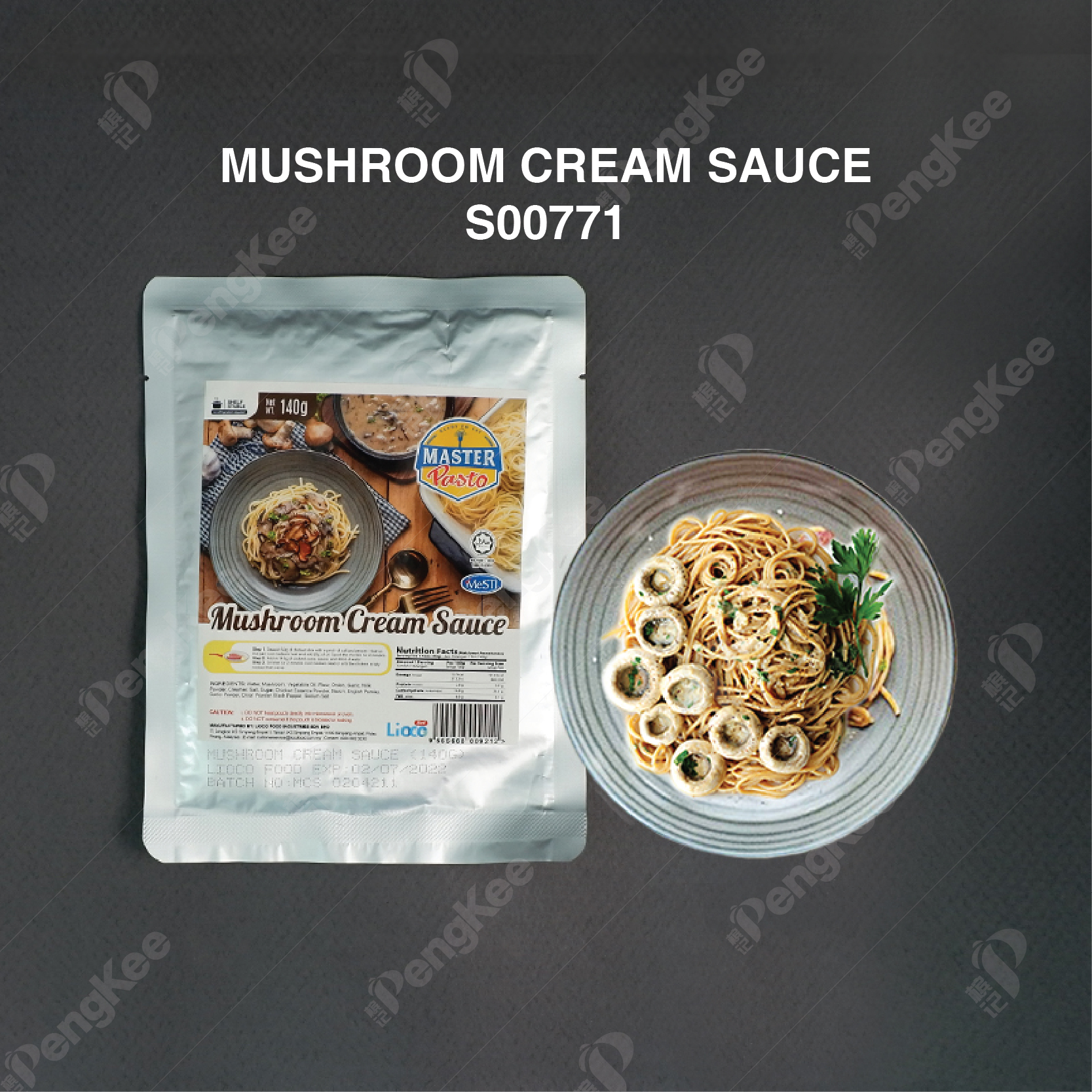 MUSHROOM CREAM SAUCE 140G