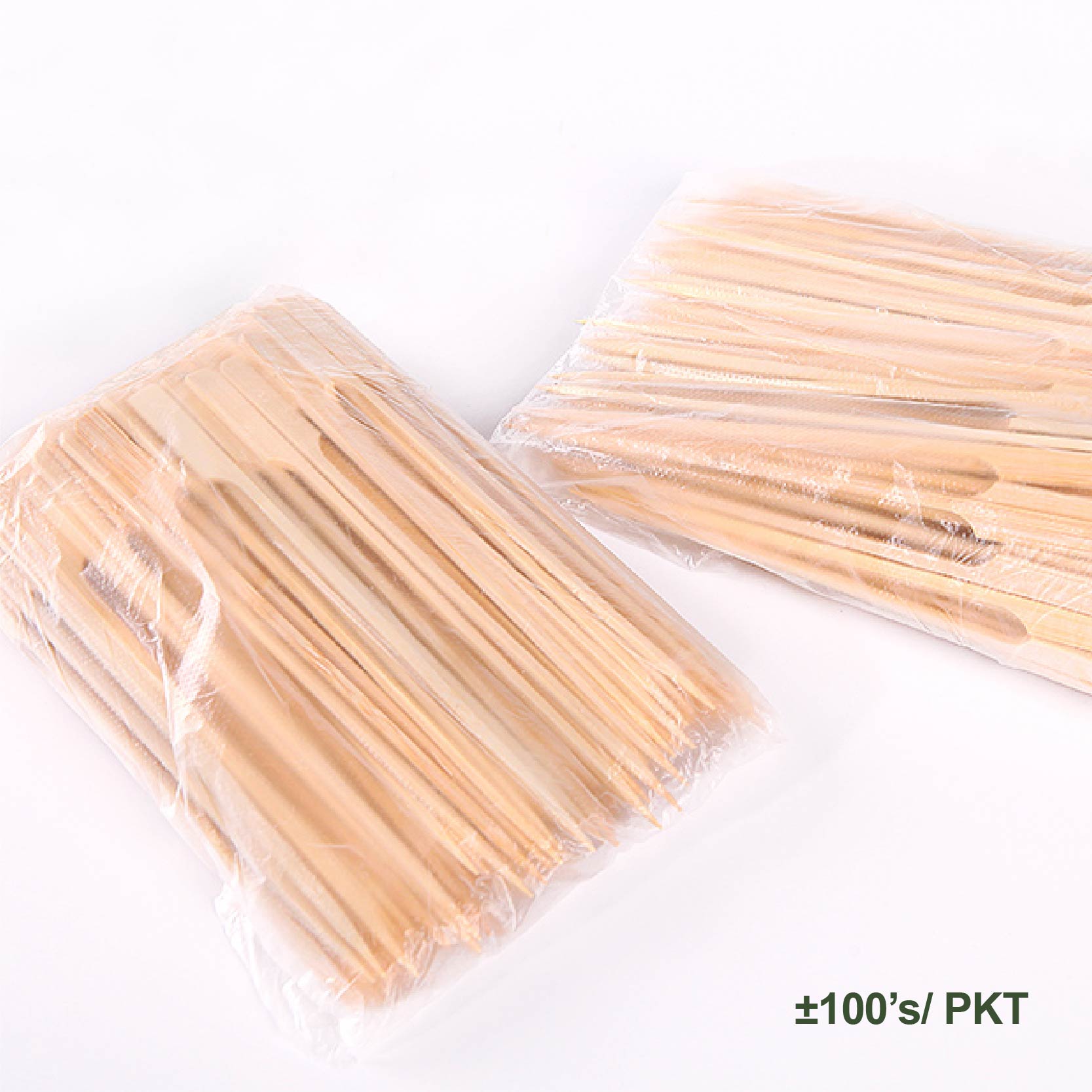 6" & 8" BBQ BAMBOO SKEWER 竹烧 肉串 (±100’s/ PKT)