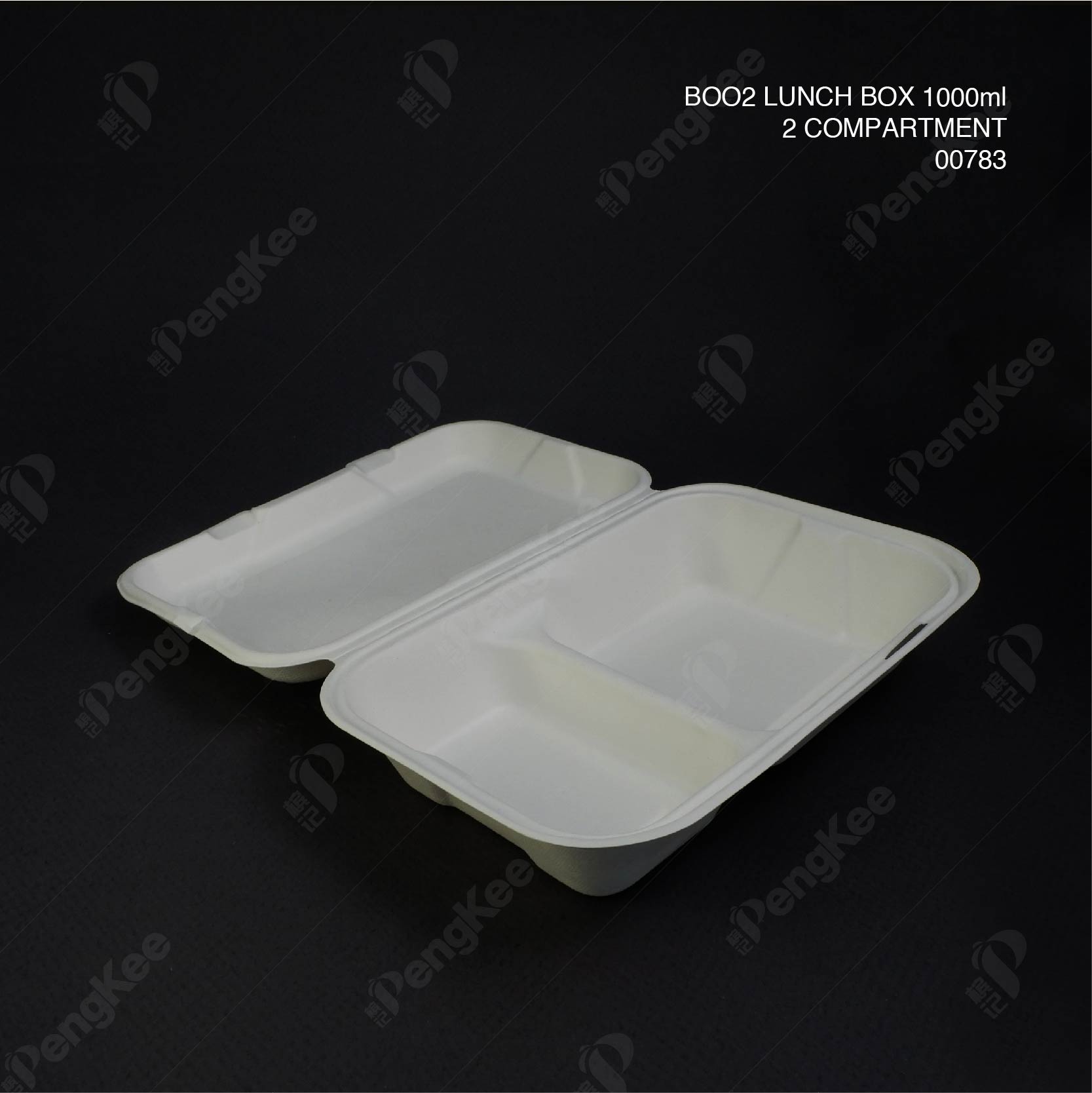 BOO2 LUNCH BOX (1000ml) 2 COMPARTMENT
