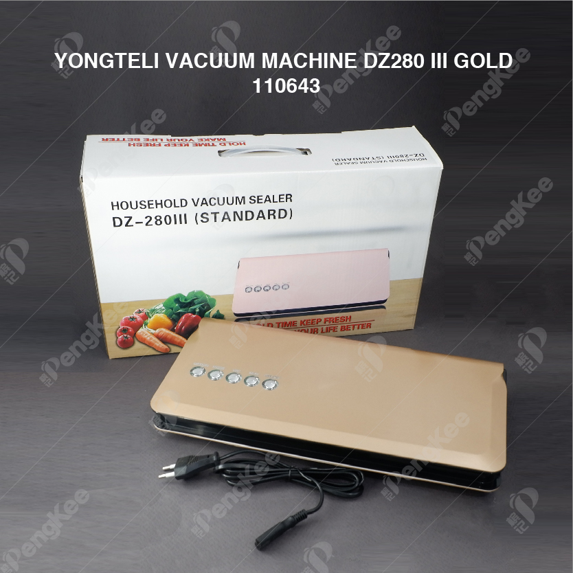 YONGTELI VACUUM MACHINE DZ280-III (GOLD)