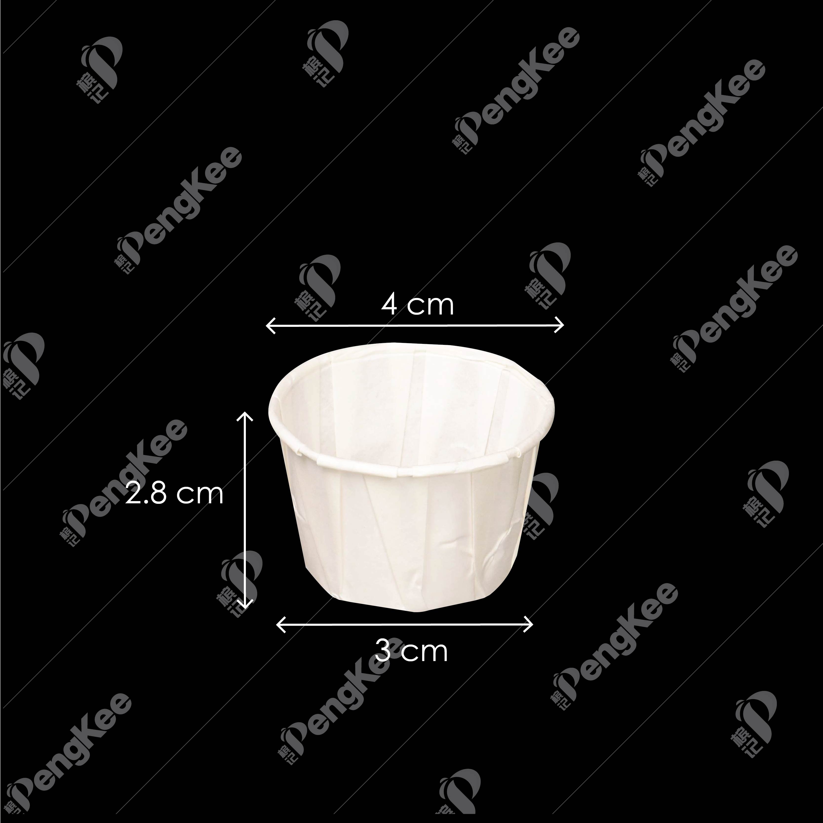 PAPER PORTION CUPS F100 (1oz) (250'S)