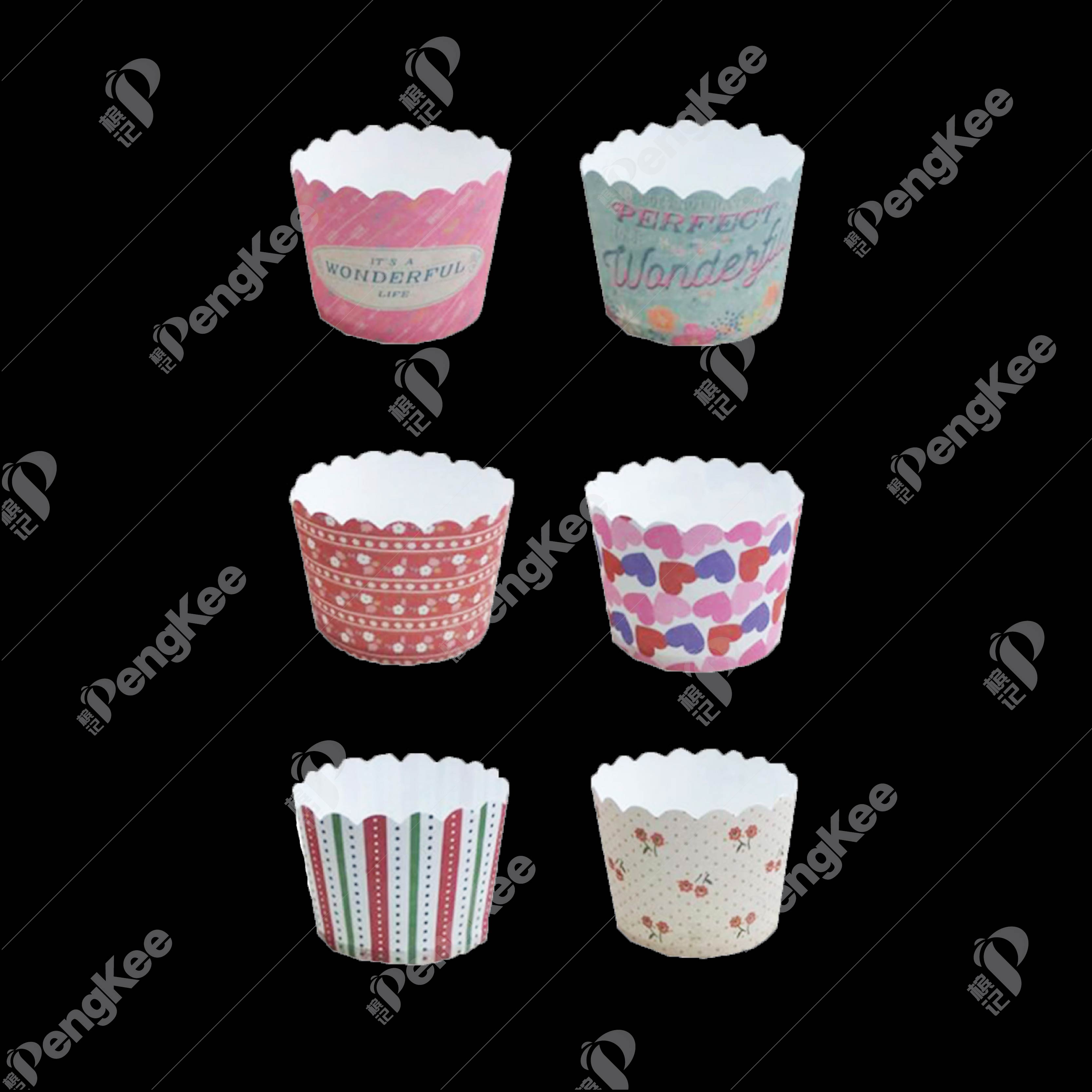 CAKE CUP /BAKING CUP (MF-ASSTD) (50'S/RLS) (96 ROLL/CTN)