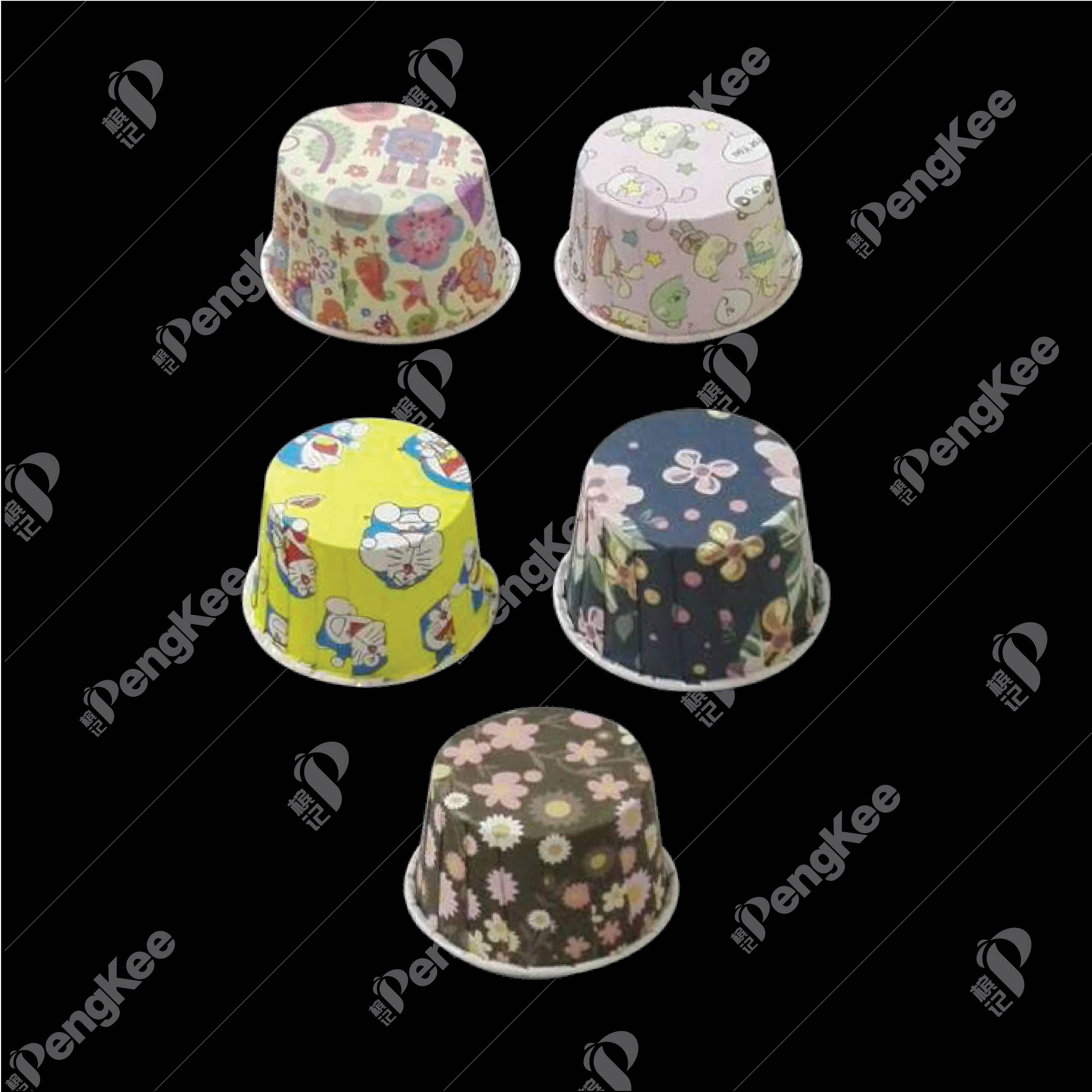 PET 49 LAMINATED CUP (SOLO CUP)(ASSORTED DESIGN) (100'S X 30PKT) - C250 (M/4435/A4)