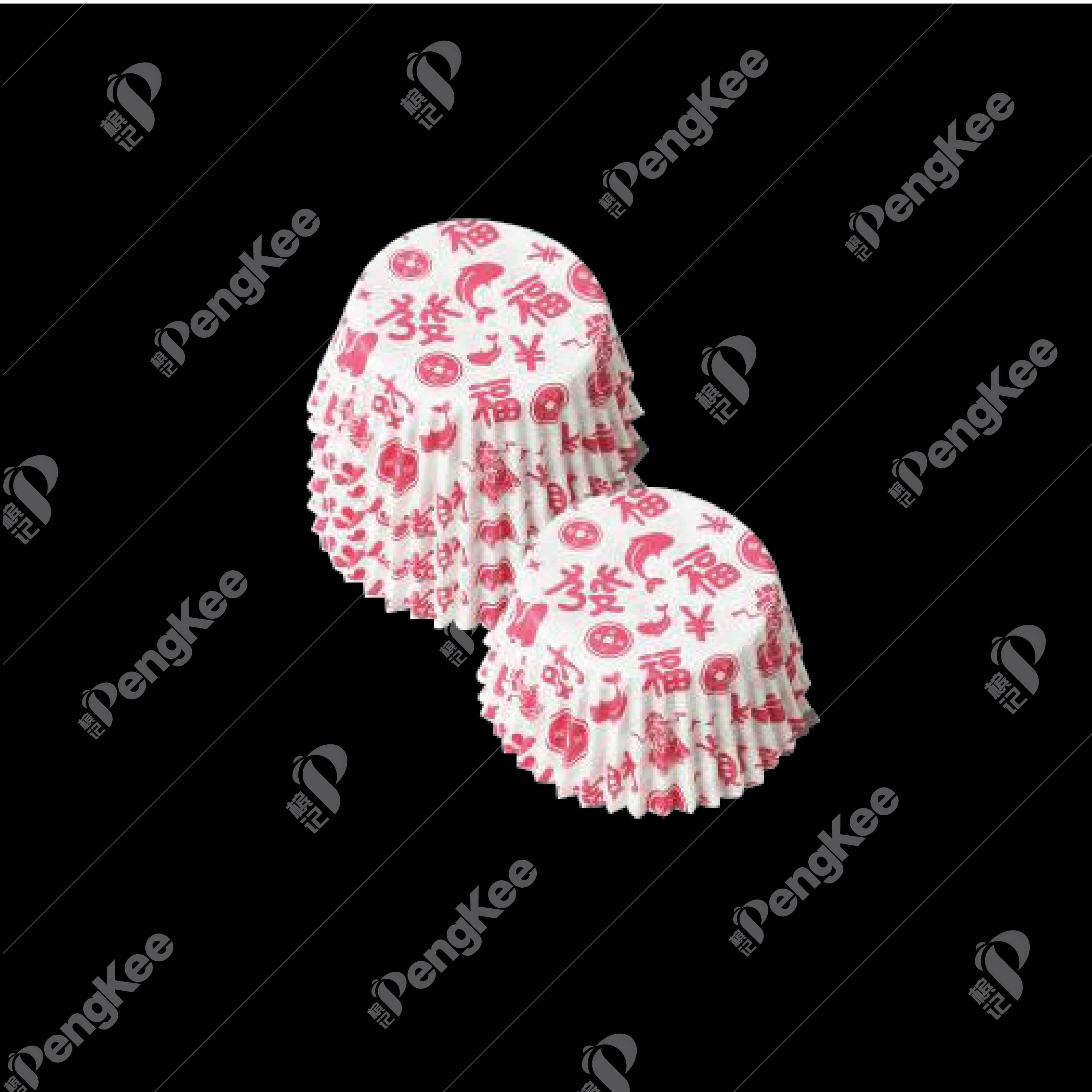 CUP CAKE CASES NO.12 (PRINTED) 'FORTUNE'  (1,000'S+- X 20 ROLL/CTN)