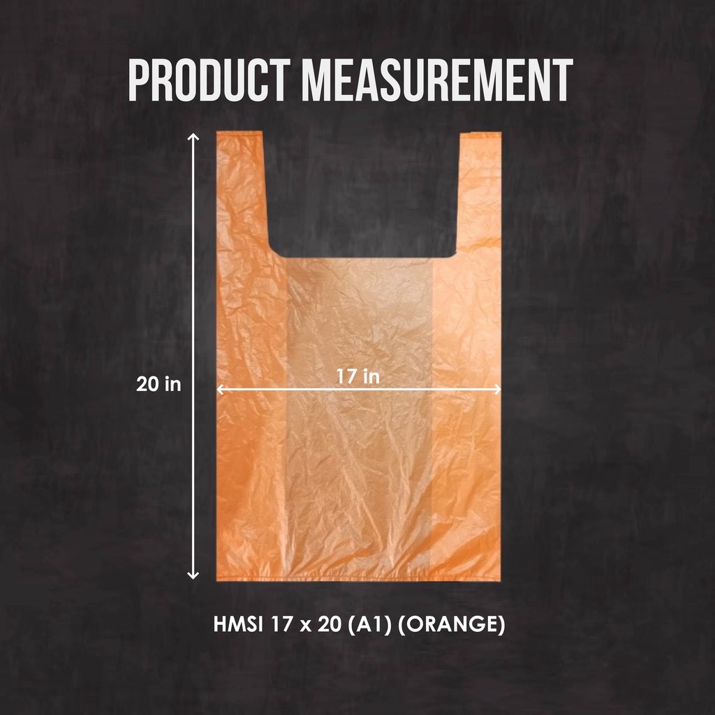 PLASTIC BAG - HMSI (A1) (ORANGE) 