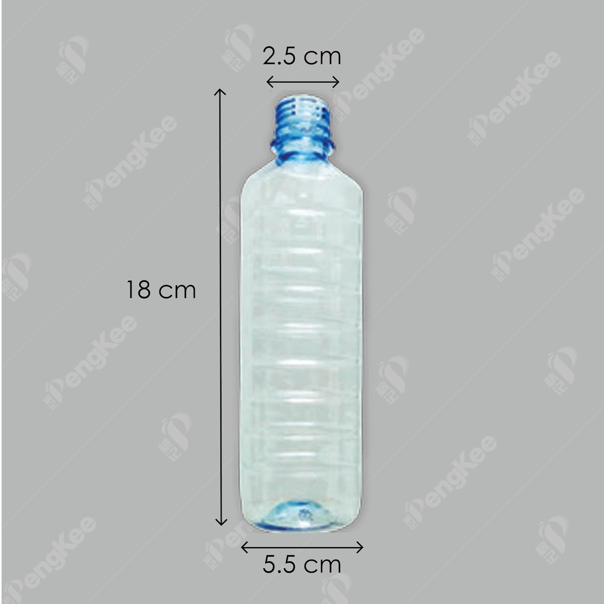 500ML SQUARE BOTTLE (78'S/BAG)
