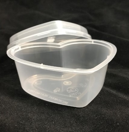 PLASTIC CONTAINER ET LOVE SHAPE (50'S)