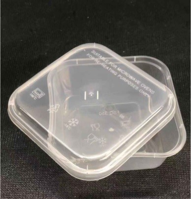 PLASTIC CONTAINER FSQ350 (SQUARE) (50'S X 10PKT/CTN)