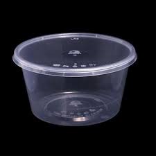 PLASTIC CONTAINER R16 (round) (50'S/PKT)