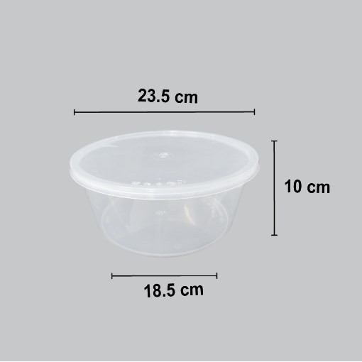 PLASTIC CONTAINER R3000 (30'S X 3PKT) cbware