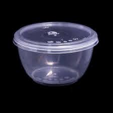 PLASTIC CONTAINER RW2 (200ml) (ROUND) (50'S/PKT)